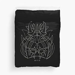 Official Billy F Gibbons of ZZ Top Tribal Duvet Cover