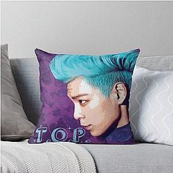 T.O.P Big Bang Throw Pillow