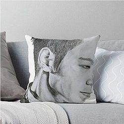 T.O.P Portrait Pillow