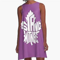 Toronto Maple Leafs White A-Line Dress