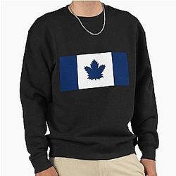 Toronto Maple Leafs Canada Flag Pullover Sweatshirt