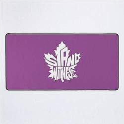 Toronto Maple Leafs White Desk Mat