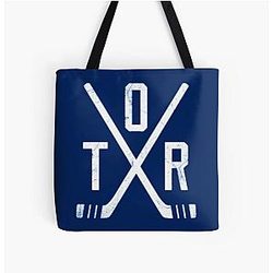 Toronto Maple Leafs - Hockey All Over Print Tote Bag