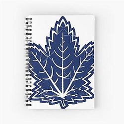 CLASSIC Toronto Maple Leafs Spiral Notebook
