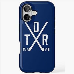 Toronto Maple Leafs - Hockey Reimagined Blue iPhone Tough Case