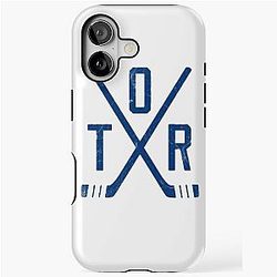 Toronto Maple Leafs Hockey Reimagined White iPhone Tough Case
