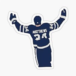 Auston Matthews Toronto Maple Leafs Sticker