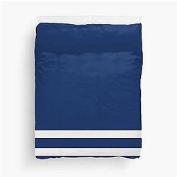 Toronto Maple Leafs Retro Stripes Duvet Cover