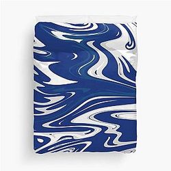Liquify Series Toronto Maple Leafs Duvet Cover