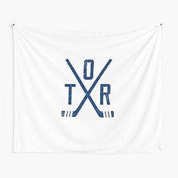 Toronto Maple Leafs Hockey White Tapestry
