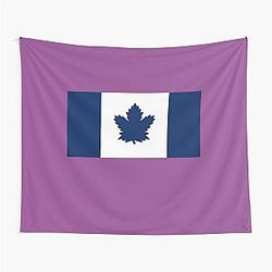 Toronto Maple Leafs Canada Flag Tapestry