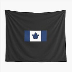 Toronto Maple Leafs Canada Flag Classic Tapestry