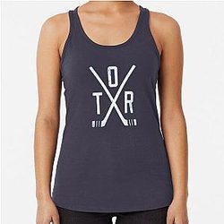 Toronto Maple Leafs Hockey Blue Racerback Tank Top
