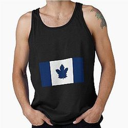 Toronto Maple Leafs Canada Flag Tank Top