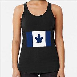 Toronto Maple Leafs Flag Classic Racerback Tank Top