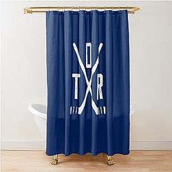 Toronto Maple Leafs - Hockey - Blue Shower Curtain