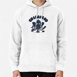 Cute Toronto Maple Leafs Shirt or Sticker - Kawaii NHL Fan Design Aesthetic Hockey Tee or Waterproof Vinyl Decal, Game Day Gift Pullover Hoodie