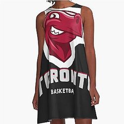 Toronto Raptors basketball A-line Dress