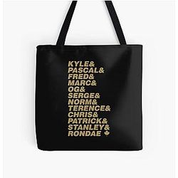 Toronto Raptors All Over Print Tote Bag