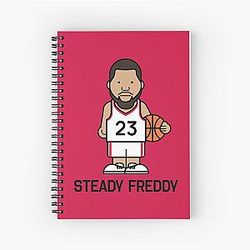 Fred Van Vleet aka Steady Freddy from the Toronto Raptors notebook
