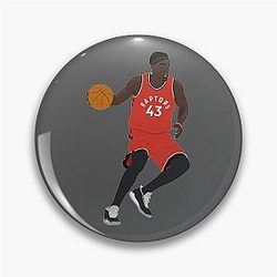 Pascal Siakam Toronto Raptors Pin