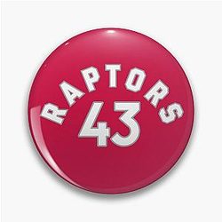 Pascal Siakam Toronto Raptors Jersey Pin