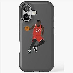 Pascal Siakam Toronto Raptors Sticker iPhone Case
