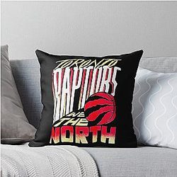 Toronto Raptors Home Throw Pillow