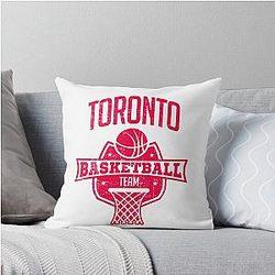 Toronto Raptors Canada Basketball Team Throw Pillow
