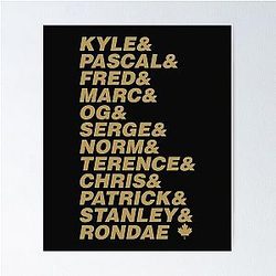 Toronto Raptors Poster
