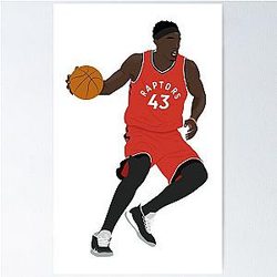Pascal Siakam Toronto Raptors Sticker