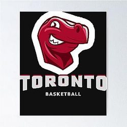 Toronto Raptors Basketball Poster