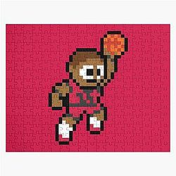 Toronto Raptors 8-Bit Basketball Player Jigsaw Puzzle
