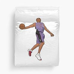 Vince Carter Toronto Raptors Duvet Cover