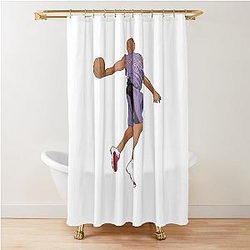 Vince Carter Toronto Raptors Shower Curtain