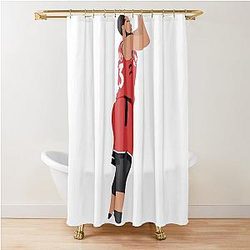 Fred VanVleet Toronto Raptors Sticker Shower Curtain