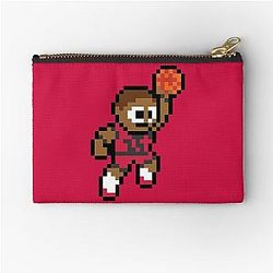 Toronto Raptors 8-bit Basketball Zipper Pouch