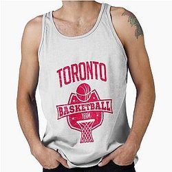 Toronto Raptors Team Inspired Canada Basketball Team Tank Top