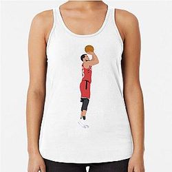Fred Vanvleet Toronto Raptors Sticker Racer Tank Top