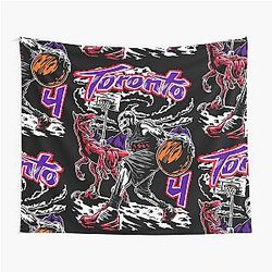 Toronto Raptors Skull Tapestry