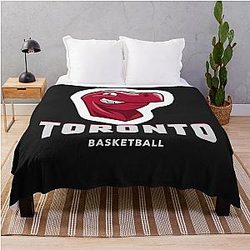 Toronto Raptors Basketball Throw Blanket