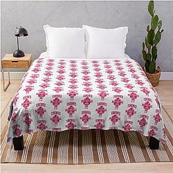 Toronto Raptors Team Inspired Canada Basketball Team Throw Blanket