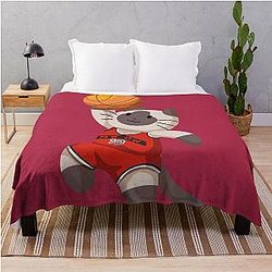 Toronto Raptors Cat Cute NBA Basketball Throw Blanket