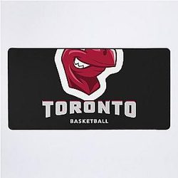 Toronto Raptors Basketball Desk Mat