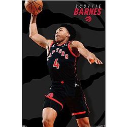 Trends International NBA Toronto Raptors Scottie Barnes 22 Wall Poster 34L x 22.4W Unframed Version