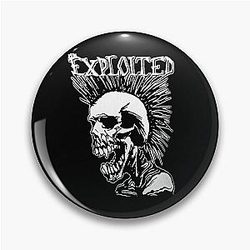 1998 The Exploited, Hardore Pin
