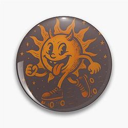 Best Dad Ever in Total Chaos Pin