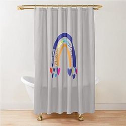 Total Rainbow Awareness Shower Curtain