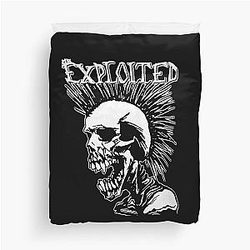 1998 The Exploited Total Chaos Hardcore Duvet Cover