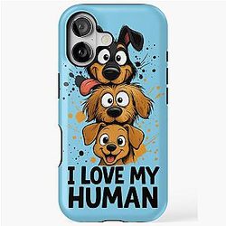 Puppies in Chaos Mode iPhone Tough Case